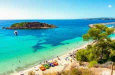 Diving in Cala Portals Nous