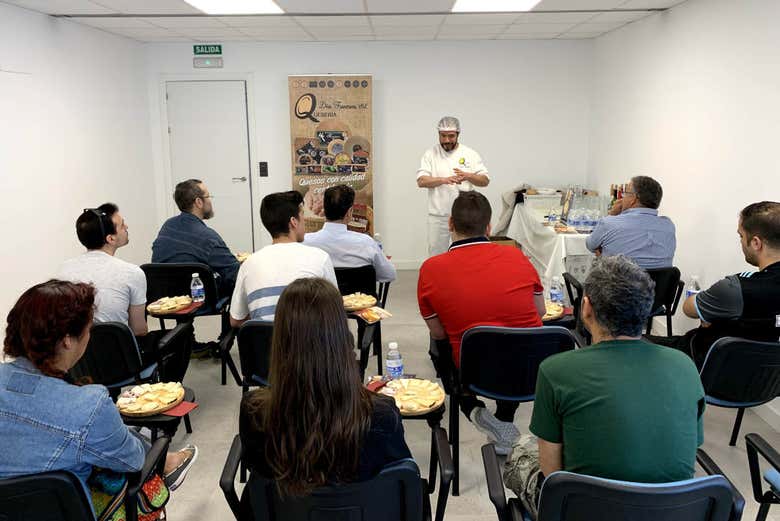 Degustación de quesos extremeños
