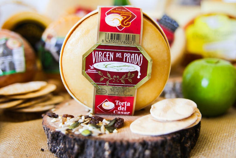The famous Virgen del Prado cheese