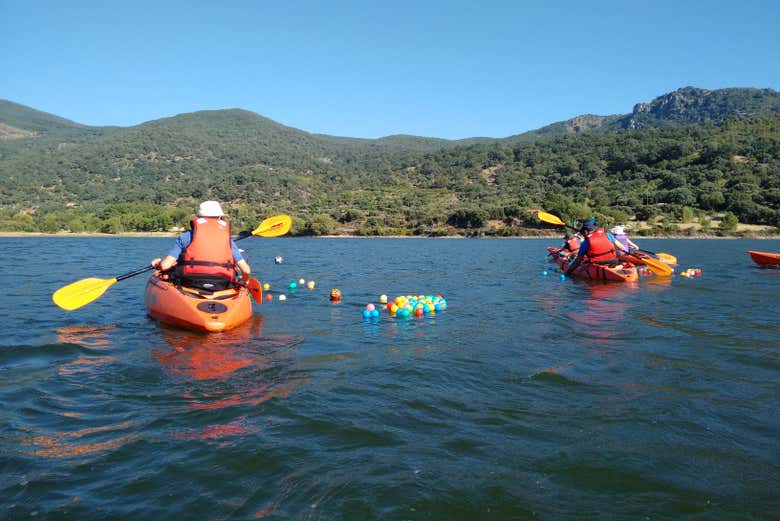 Balade en kayak en groupe