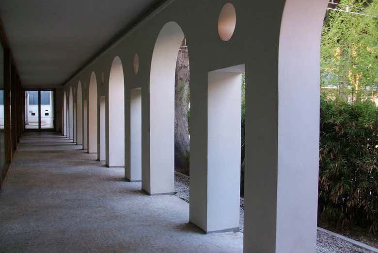Pátio do Museu de Belas Artes