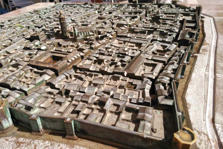 Maquette en bronze de Castellón