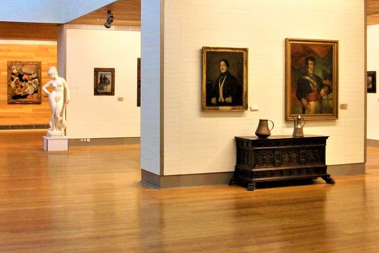 Una de las salas del Museo de Bellas Artes