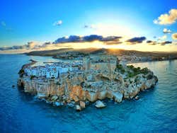 Vista aérea de Peñíscola