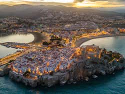 Atardecer en Peñíscola