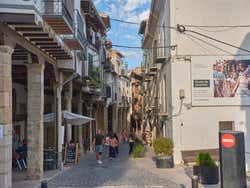 Recorriendo las calles de Morella