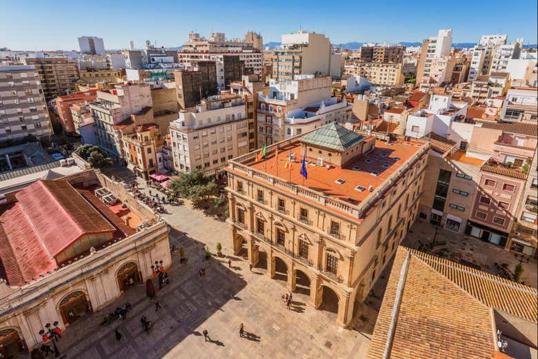 Vista panorámica de Castellón
