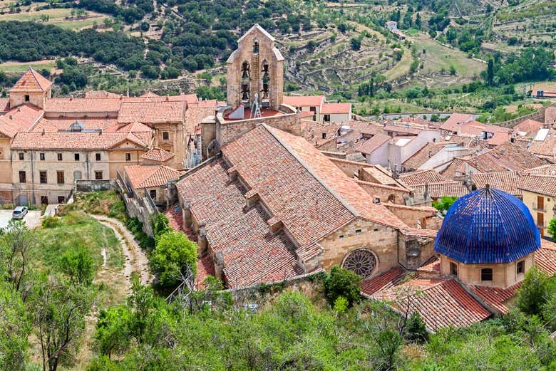 Vistas desde el castillo de Morella