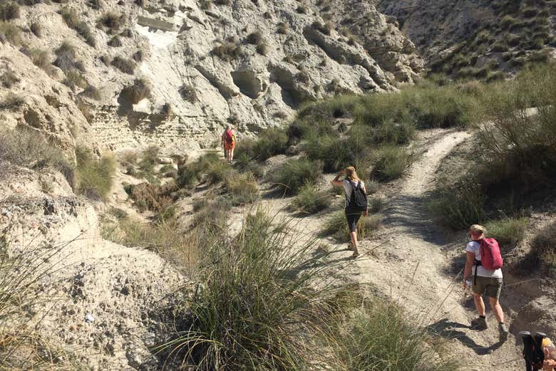 Trekking por los Badlands de Castilléjar
