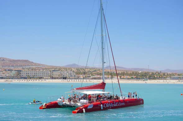 Excursión en catamarán desde Caleta de Fuste