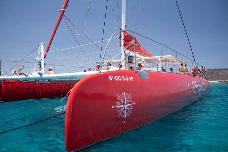 Sur le point de mettre les voiles