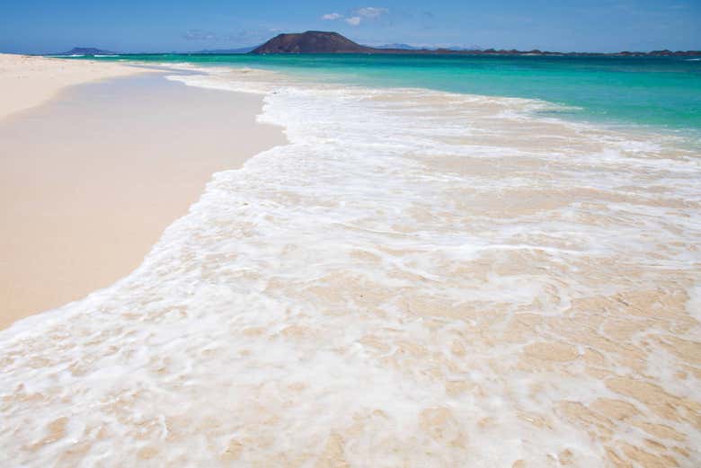 Contemplando las playas de Fuerteventura