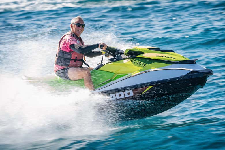 Tour de jet ski por Caleta de Fuste