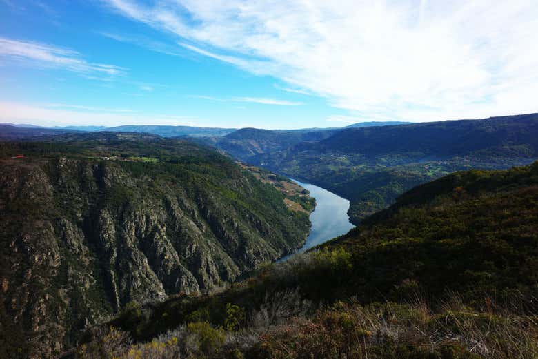 Paisajes de los cañones del Sil