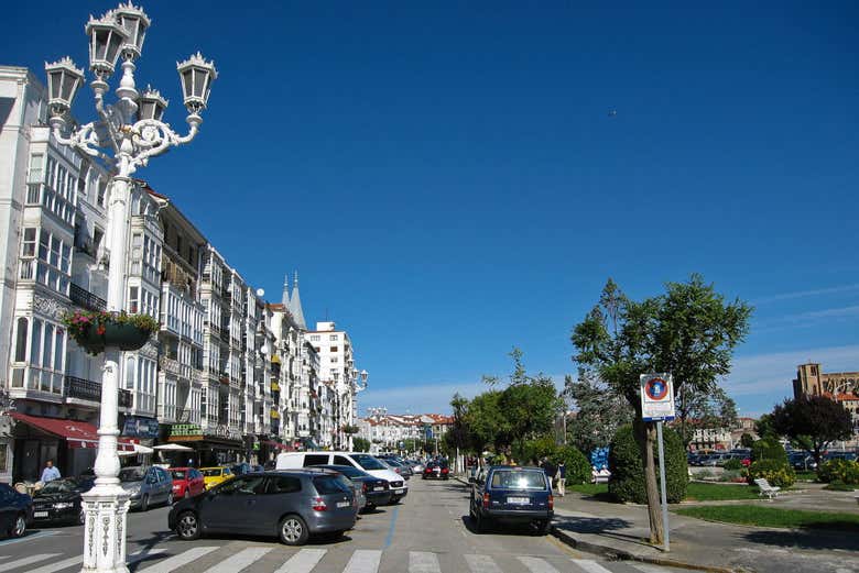 Passeando pelo centro de Castro Urdiales