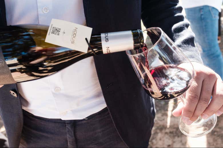 Taste some local red wine