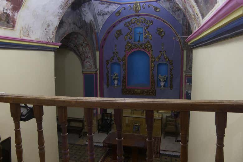Interior da igreja do Mosteiro de Montesión
