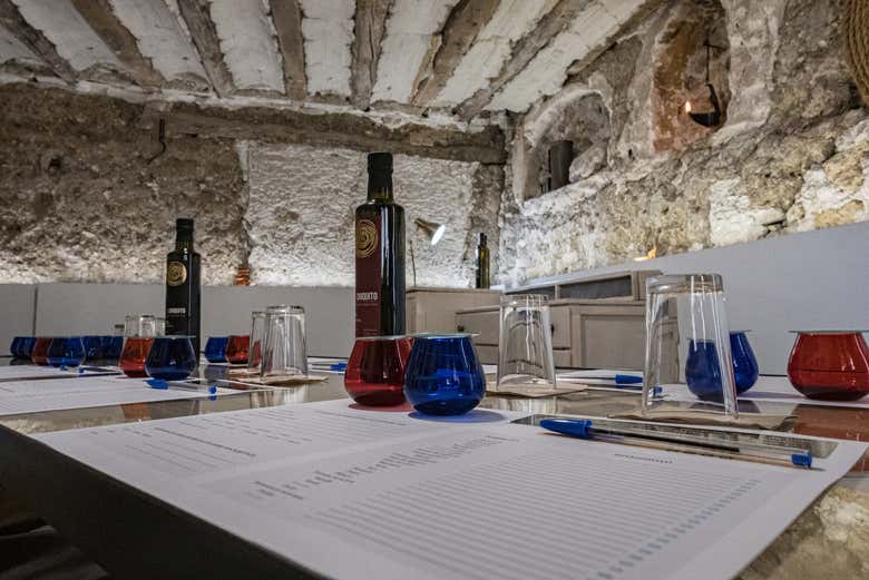 Hora de disfrutar de una cata de aceite de oliva en Cazorla