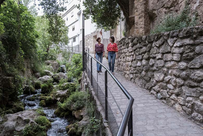 Walk next to the river