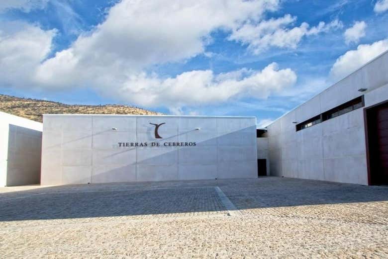 Entrada de las bodegas Tierras de Cebreros