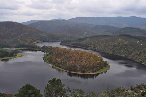 Paseo en barco por el río Alagón