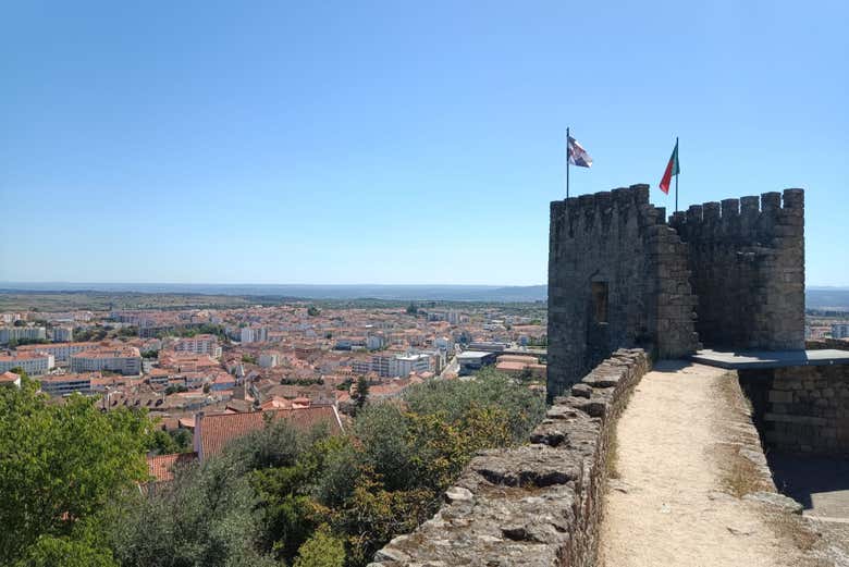 La panorámica desde el castillo de Castelo Branco