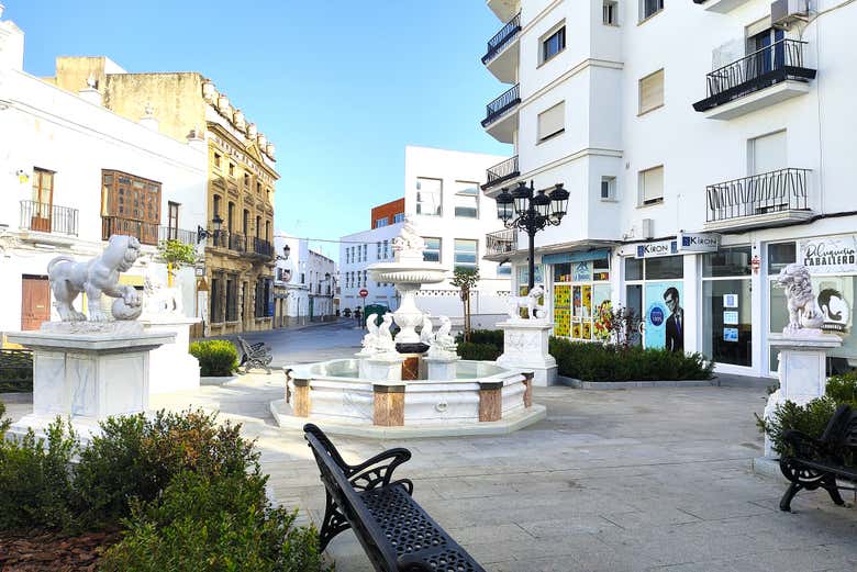 Fuente-Réplica Palacete de las Cinco Torres