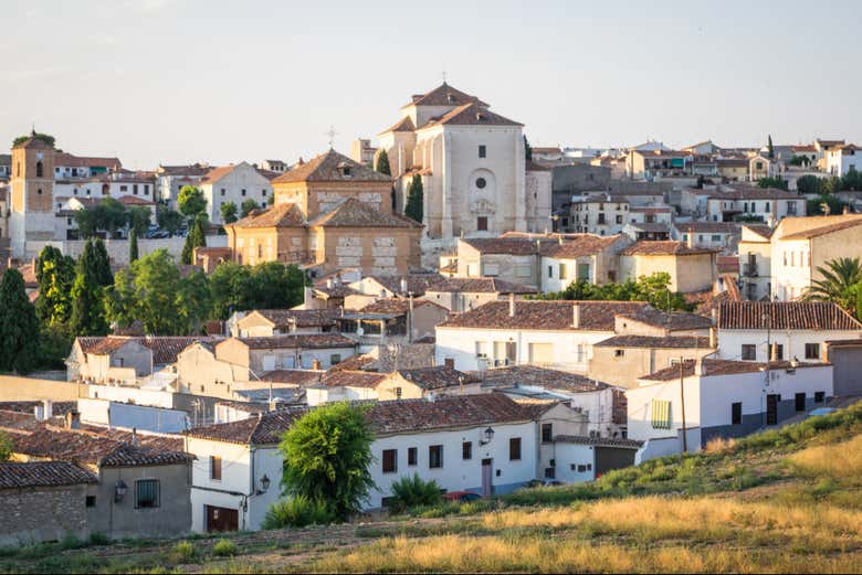 Panorámica del pueblo de Chinchón