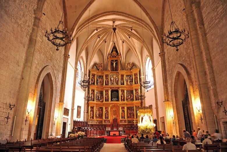 Interior of the cathedral