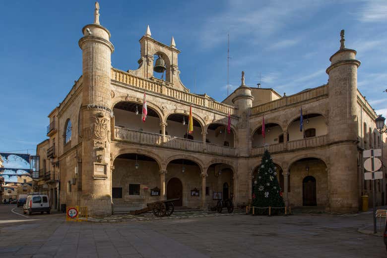 Façade de l'hôtel de ville