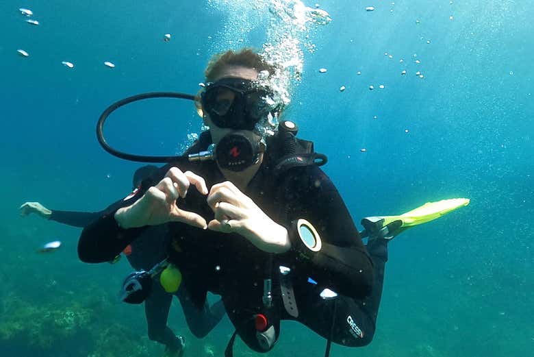 Dando los primeros pasos y descubriendo quién eres bajo el agua