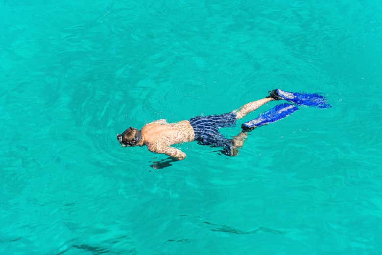 Nagez dans les eaux turquoise de l’île