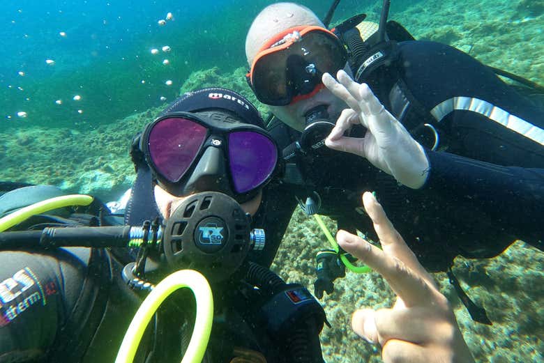 Increíble buceo