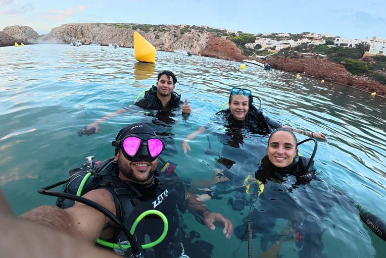 Nuevos buceadores Open Water