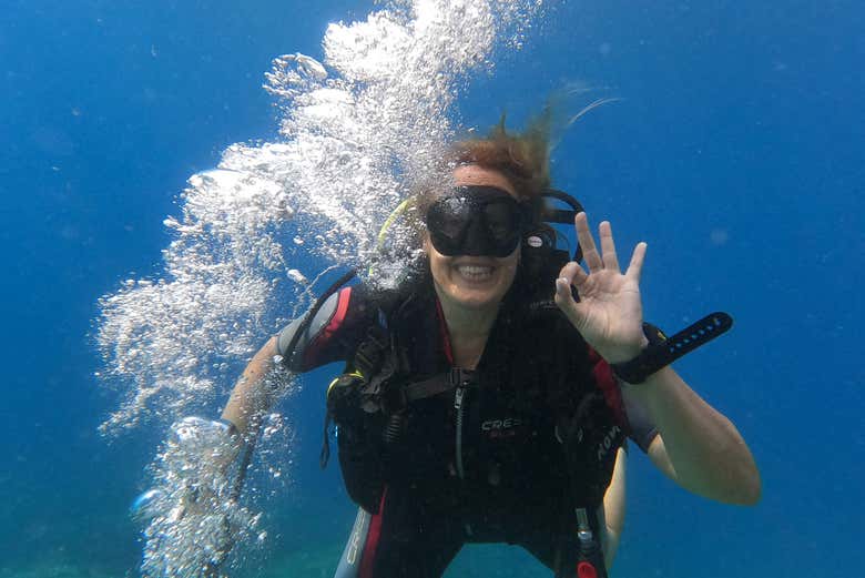 Dando los primeros pasos con confianza bajo el mar
