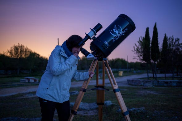  Telescopio profesional de observación de estrellas