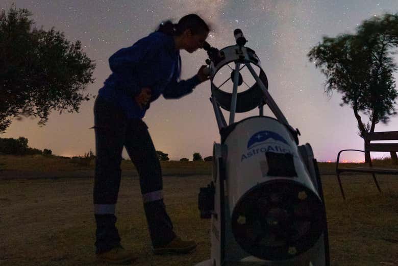 Observando las estrellas del cielo