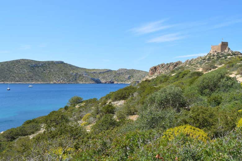 Paisajes de la isla Cabrera