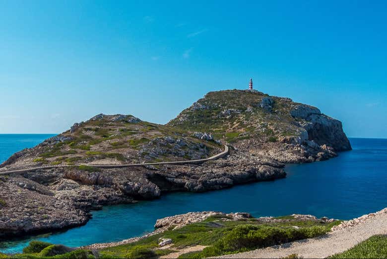 Vistas del faro de Cabrera