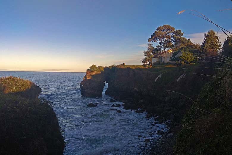 A beautiful sunset in Colunga