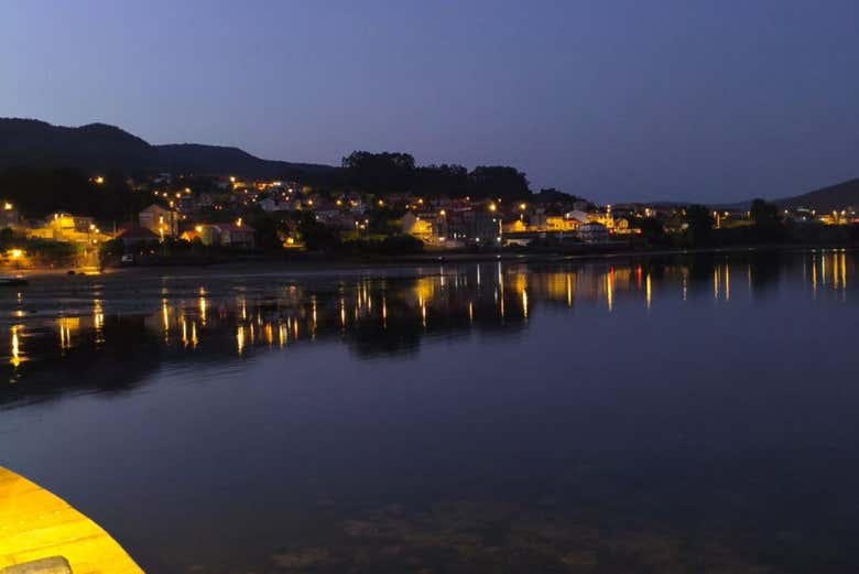Playa del Padrón, en Combarro