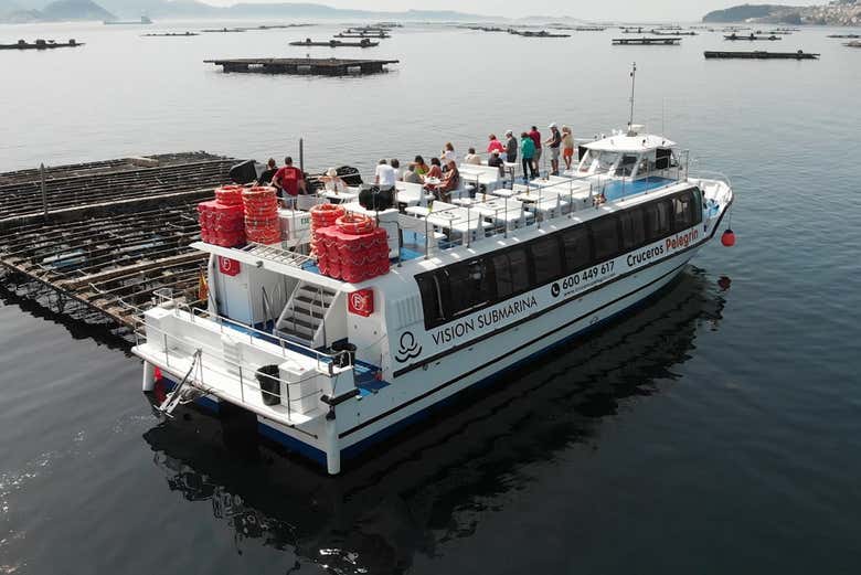 El barco que nos llevará por la ría