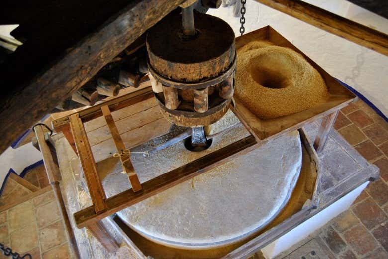 Inside the Rucio windmill