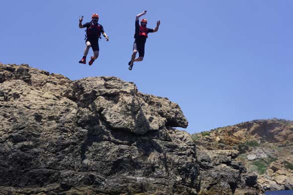Coasteering en Corcubión