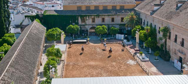 Espectáculo ecuestre en las Caballerizas Reales