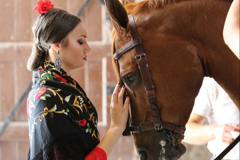 La bailaora avec le cheval