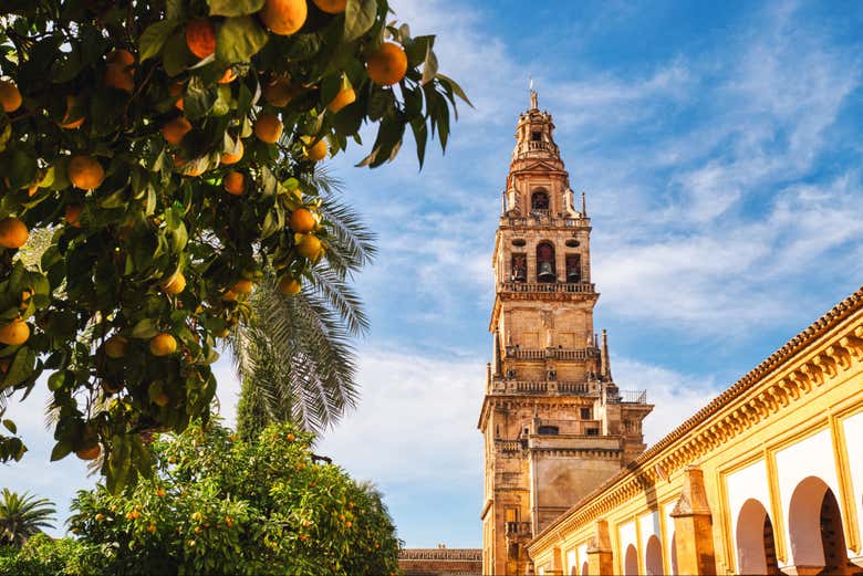 Il campanile della moschea-cattedrale di Cordova