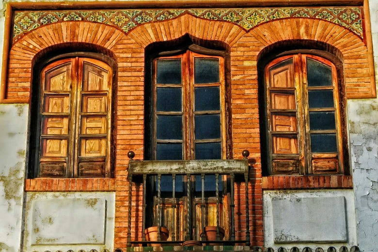 Typical architecture in Cordoba