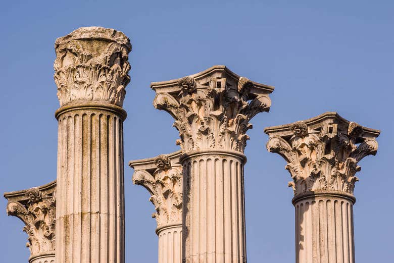 Colonnes du temple romain de Cordoue