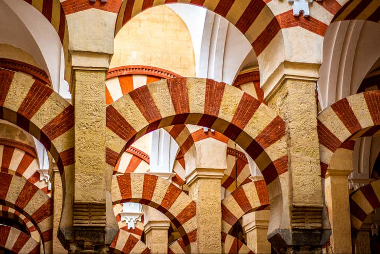 Detalhe dos arcos